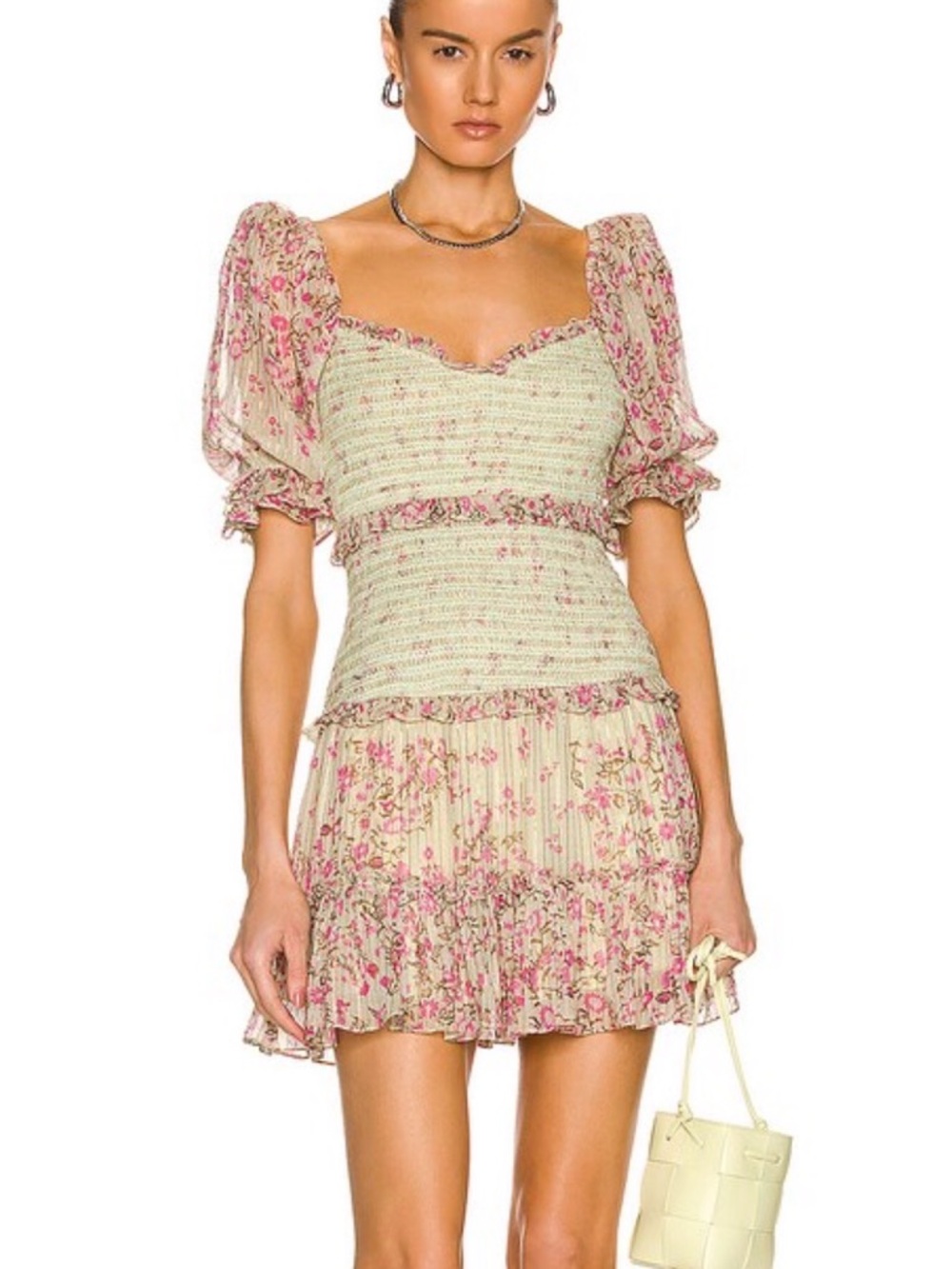 HEMANT AND NANDITA Nina Mini Dress